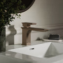 Baroque Brushed Bronze Monobloc Basin Mixer Tap