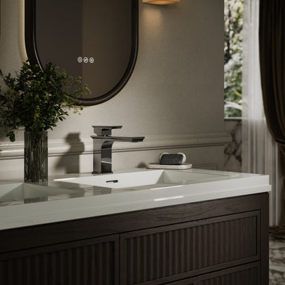Baroque Chrome Monobloc Basin Mixer Tap