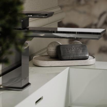 Baroque Chrome Monobloc Basin Mixer Tap