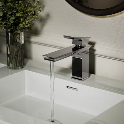 Baroque Chrome Monobloc Basin Mixer Tap