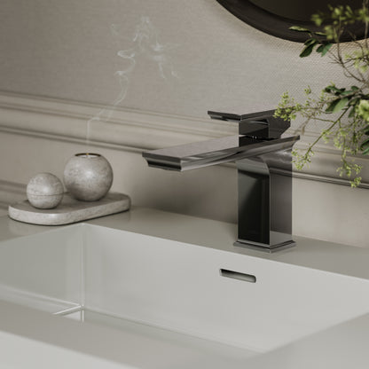 Baroque Chrome Monobloc Basin Mixer Tap