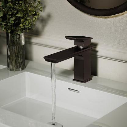 Baroque Deep Bronze Monobloc Basin Mixer Tap
