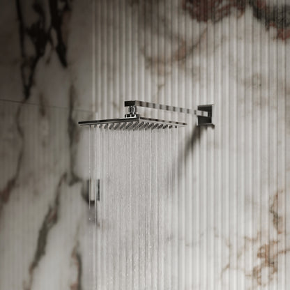 Baroque Chrome Thermostatic Shower with Handheld Shower