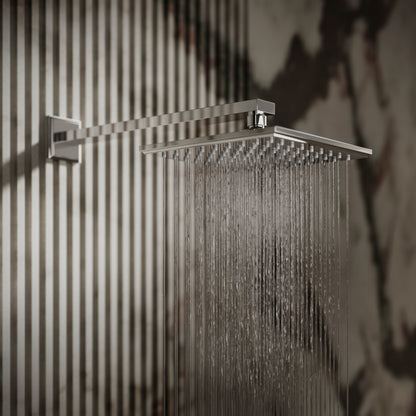 Baroque Chrome Thermostatic Shower with Handheld Shower
