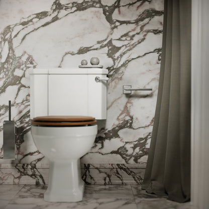 Baroque Chrome Toilet Roll Holder
