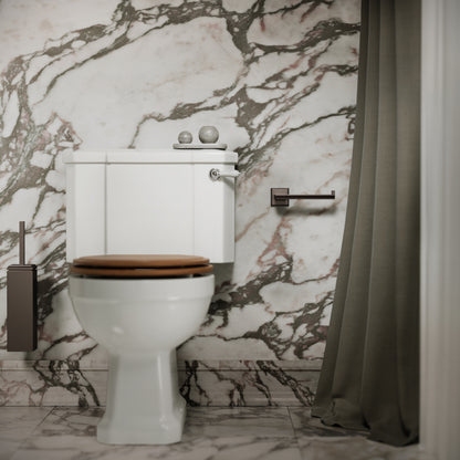 Baroque Deep Bronze Toilet Roll Holder