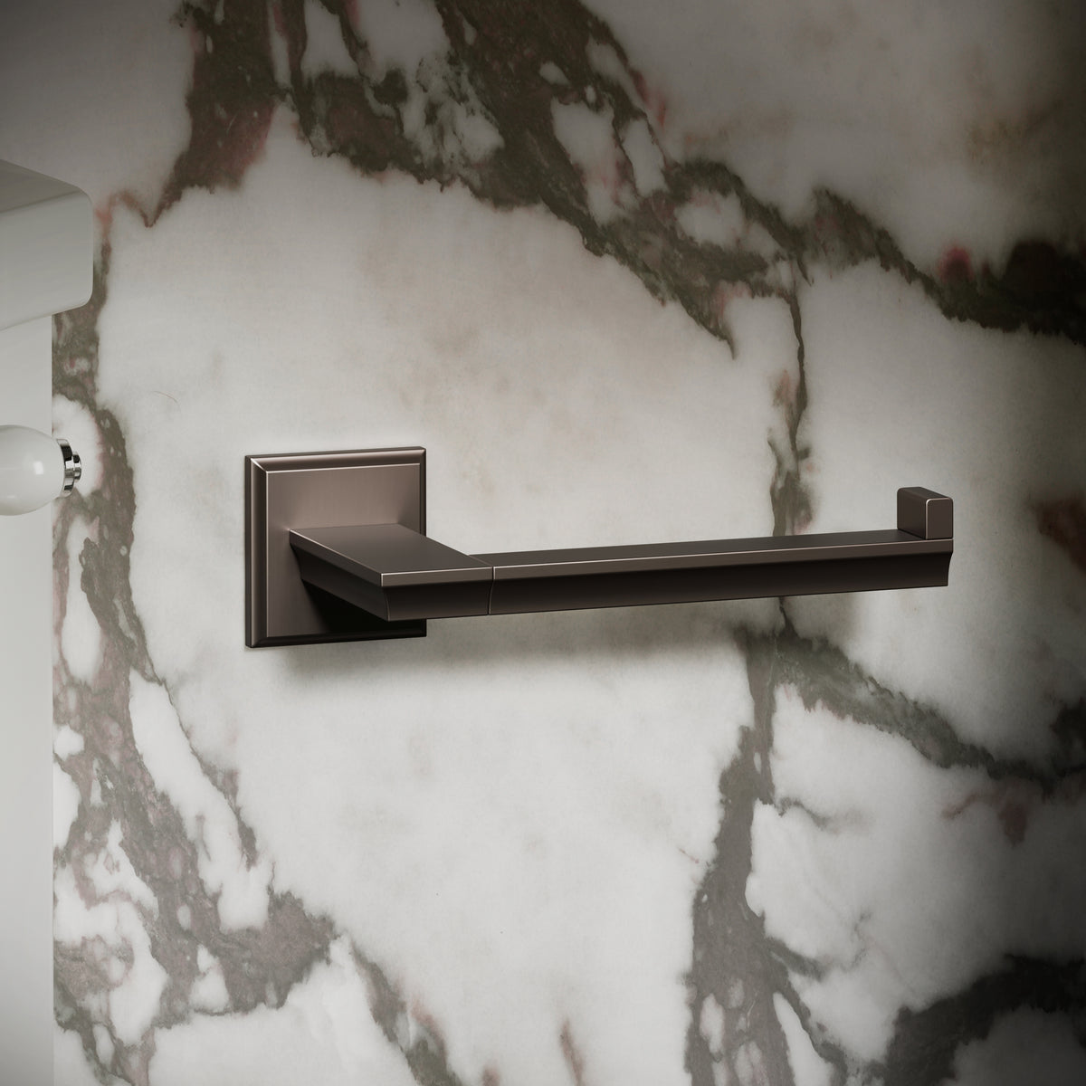 Baroque Deep Bronze Toilet Roll Holder