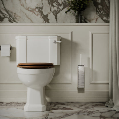 Baroque Chrome Wall Mounted Toilet Brush