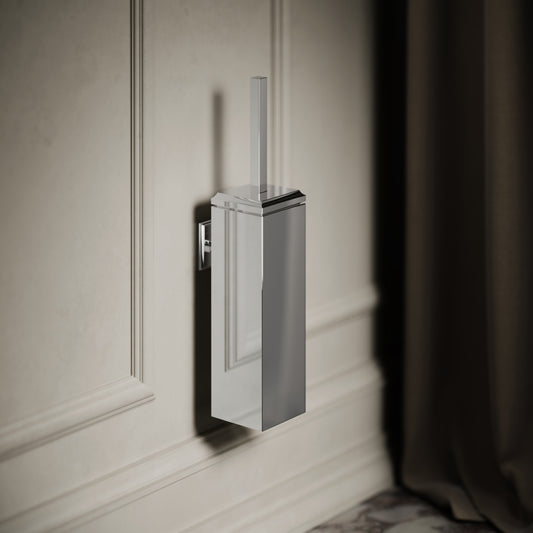 Baroque Chrome Wall Mounted Toilet Brush