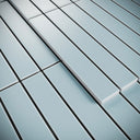 Baton Mosaic Delicate Blue Matte Porcelain Mosaic Tile Sample