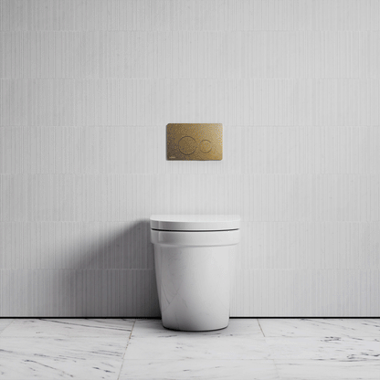 Berkeley Traditional Back to Wall Rimless Toilet with Concealed Cistern and Round Flush Plate