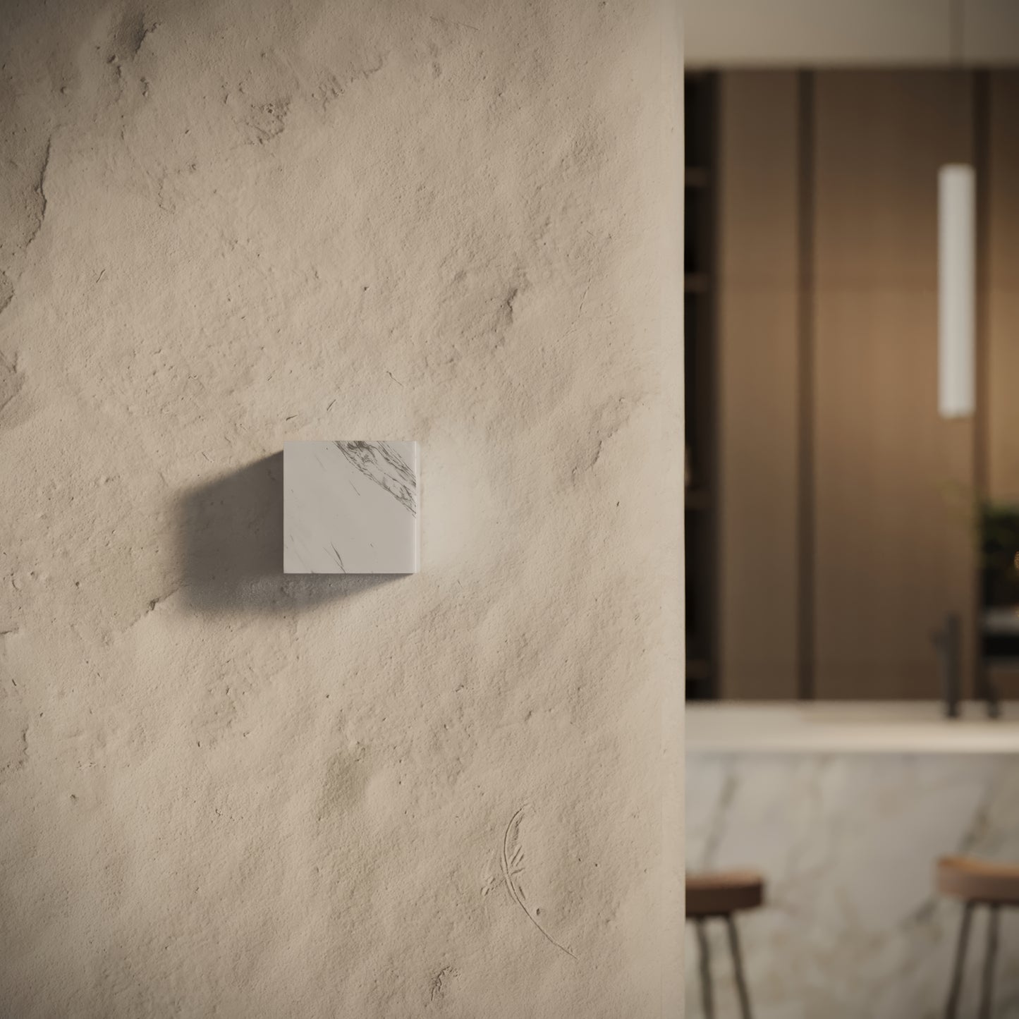 Cassia Volakas Wall Sconce Light 120mm