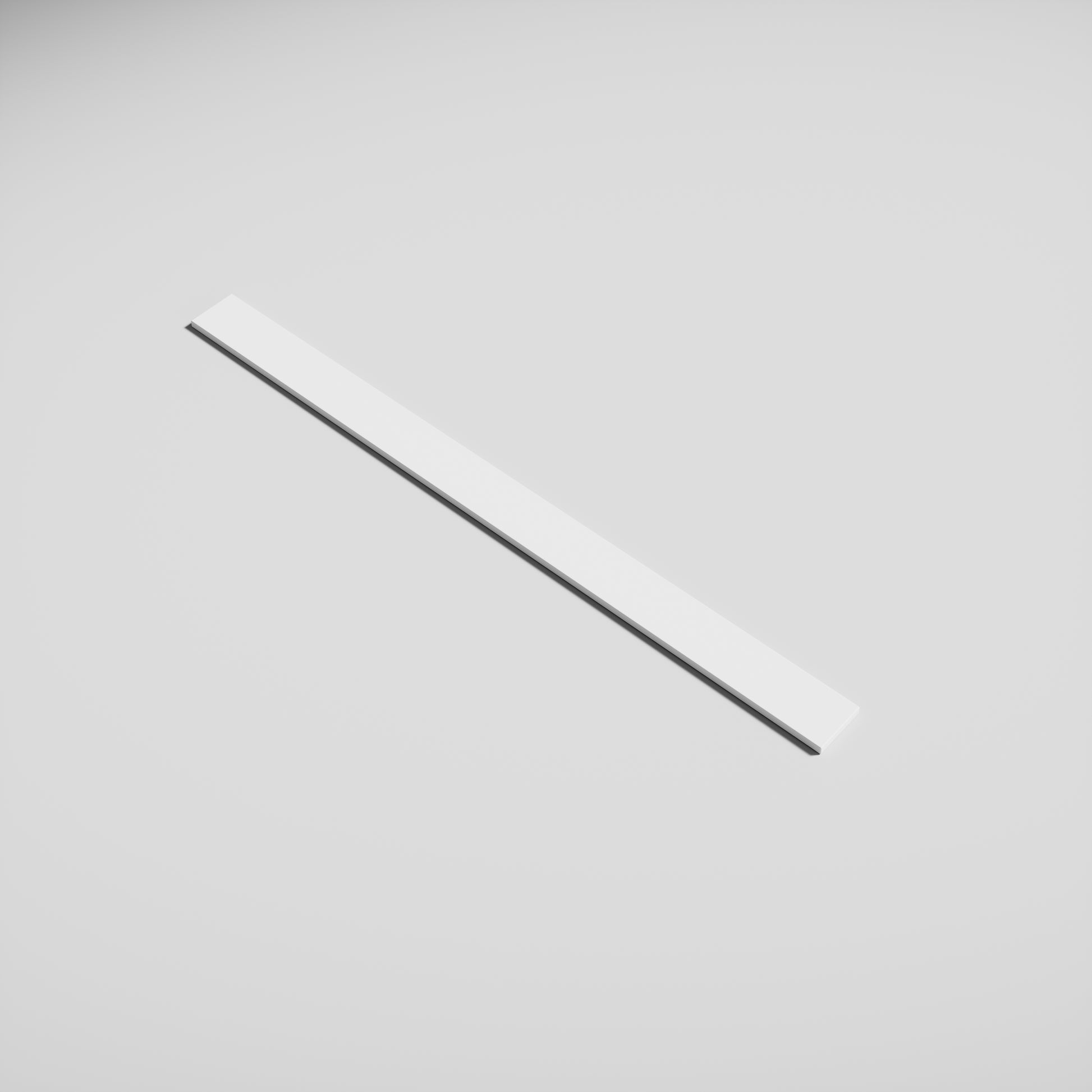Connaught & Charsley Polished White Upstand 1200mm