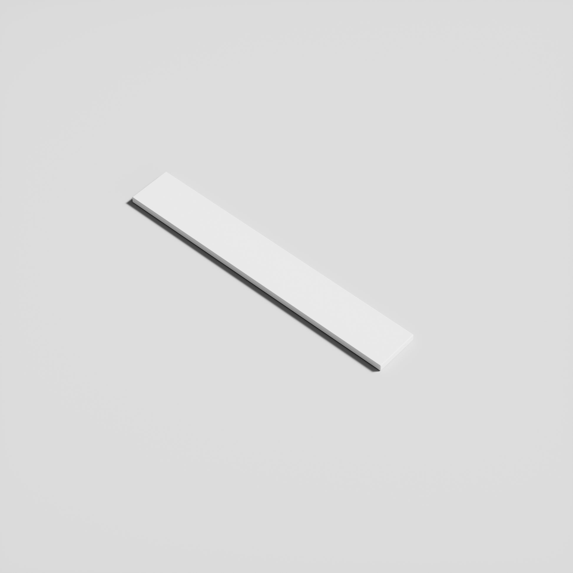 Connaught & Charsley Polished White Upstand 600mm