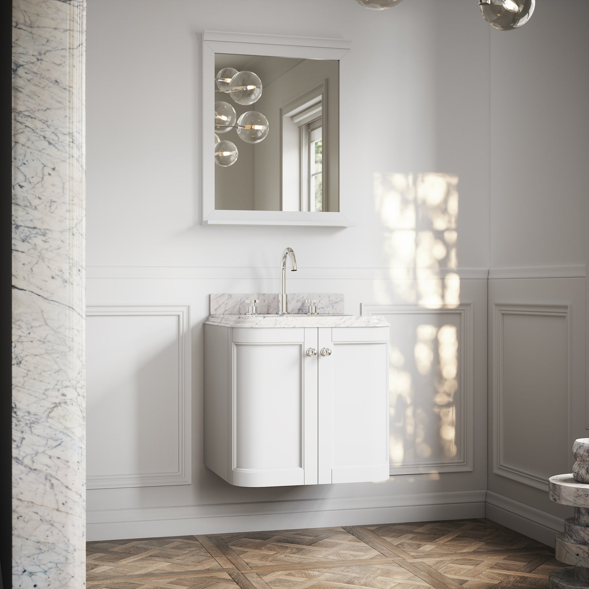 Charsley Wall Mounted Vanity Unit 600mm