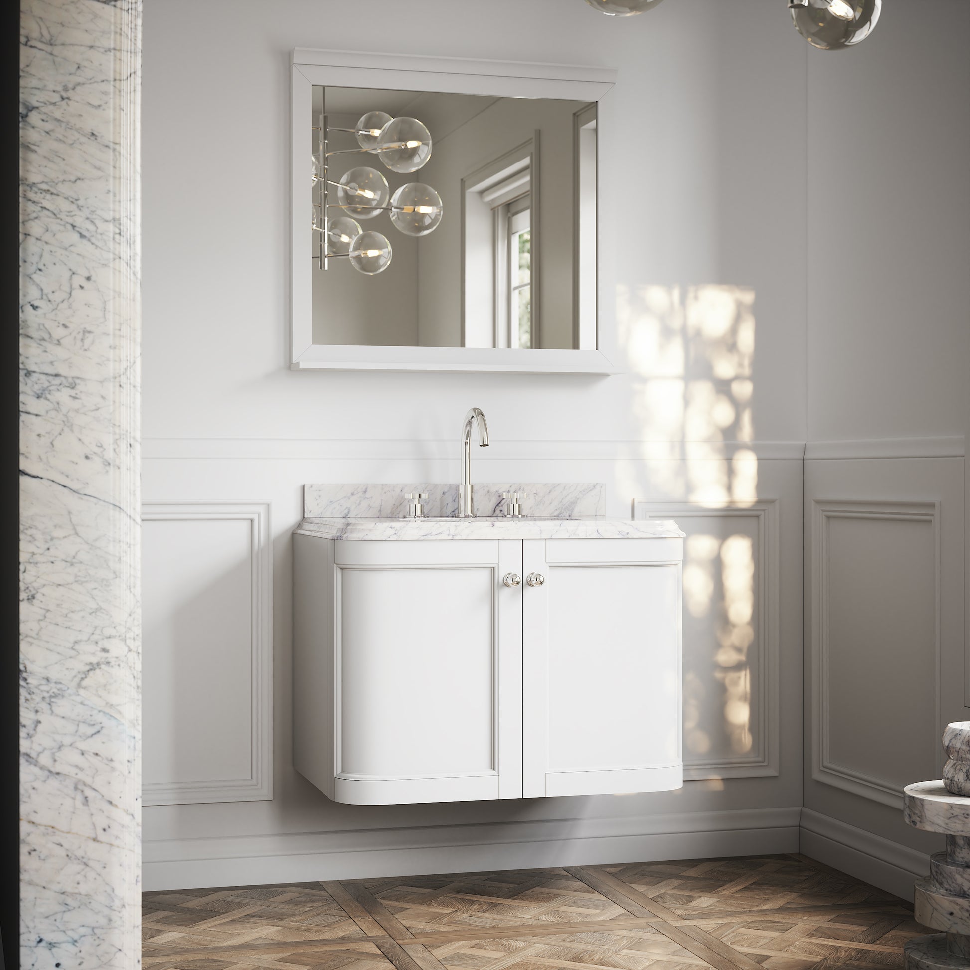 Charsley Wall Mounted Vanity Unit 800mm