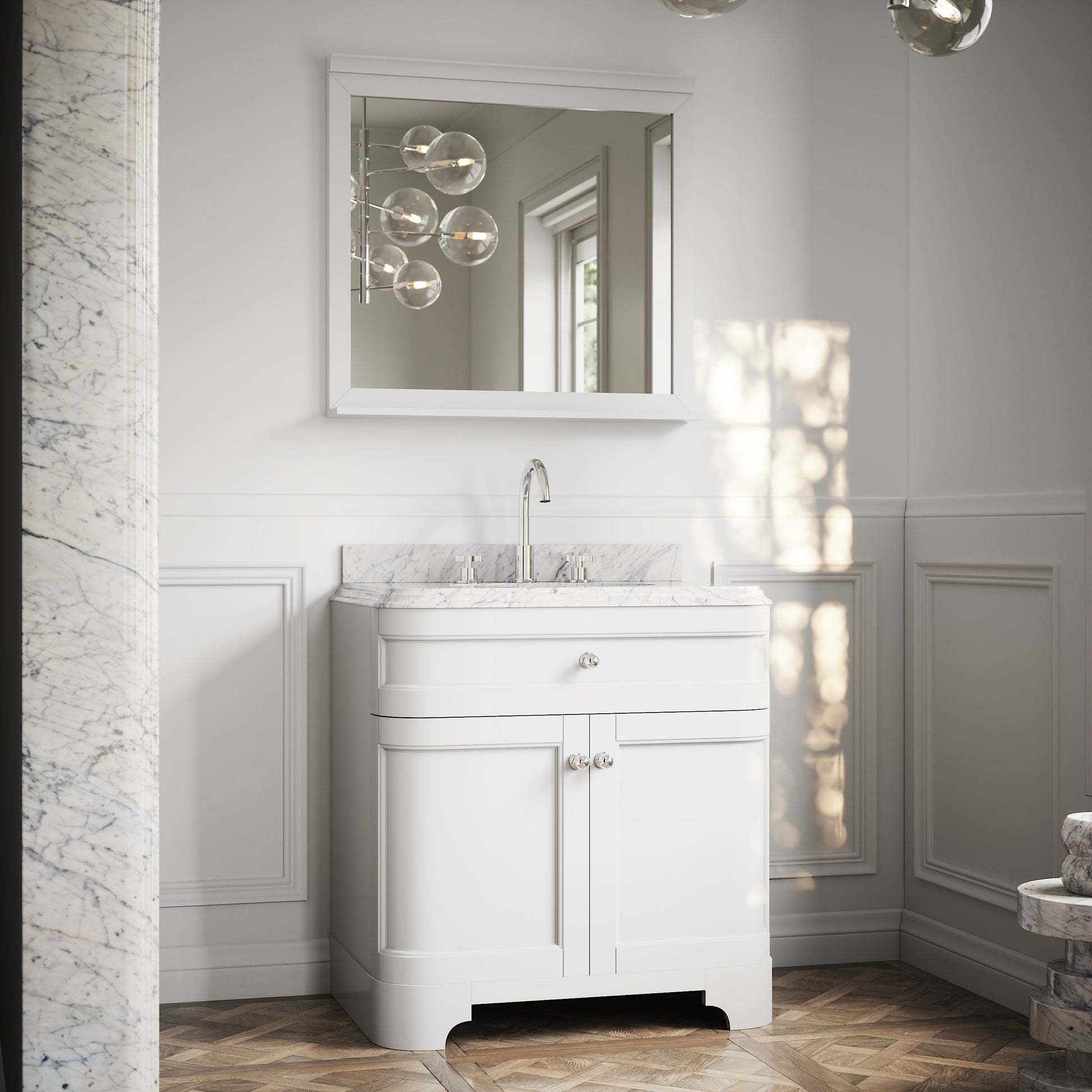 Connaught Freestanding Vanity Unit 800mm