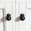 Eton Matte Black Cabinet Knobs