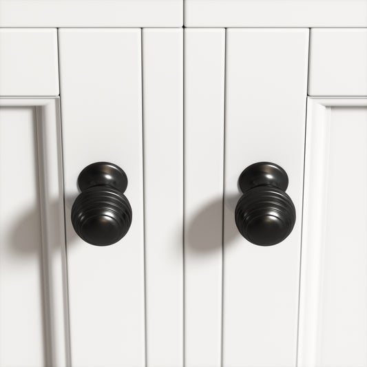 Eton Matte Black Cabinet Knobs