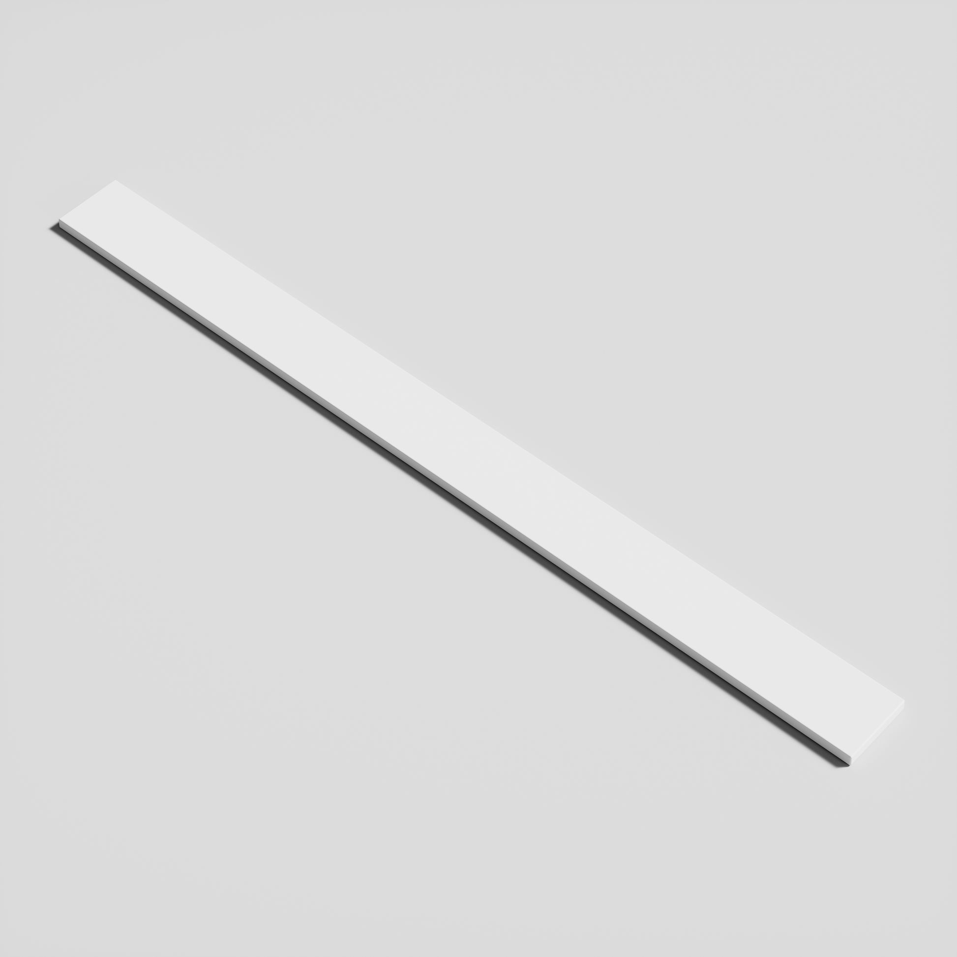 Eaton Polished White Upstand 1000mm