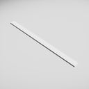 Eaton Polished White Upstand 1400mm