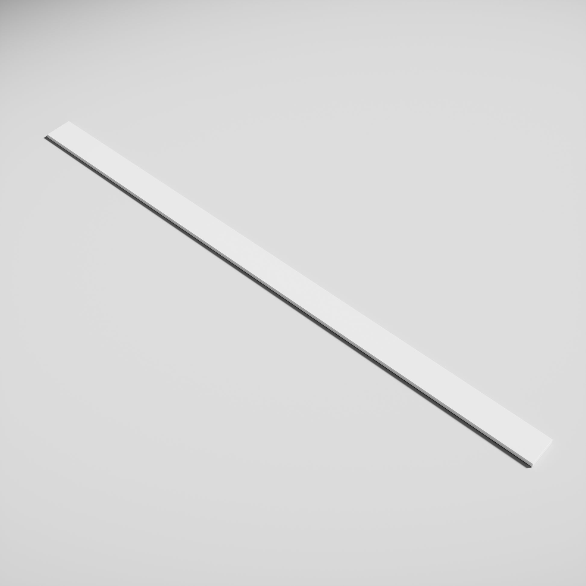 Eaton Polished White Upstand 1600mm