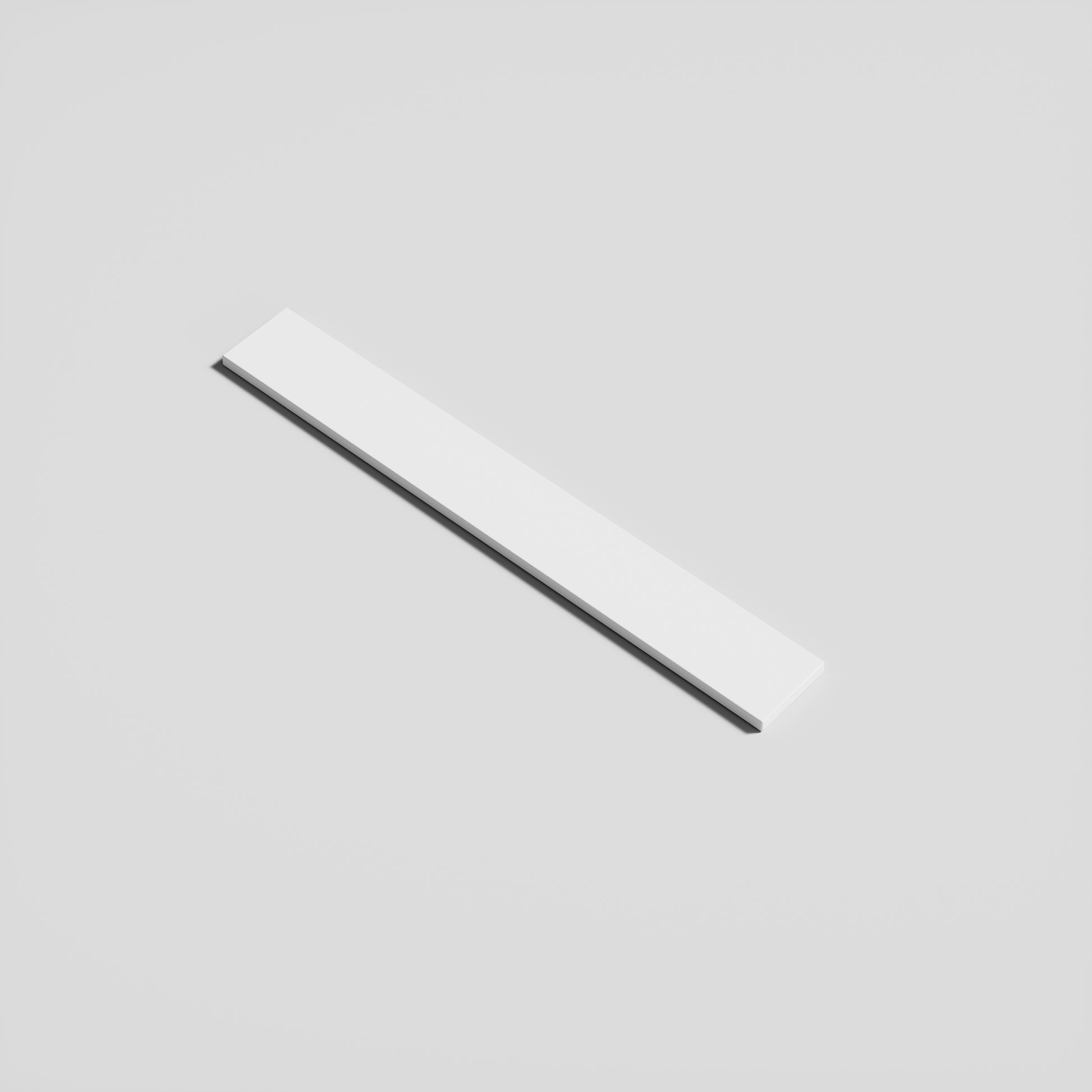 Eaton Polished White Upstand 600mm