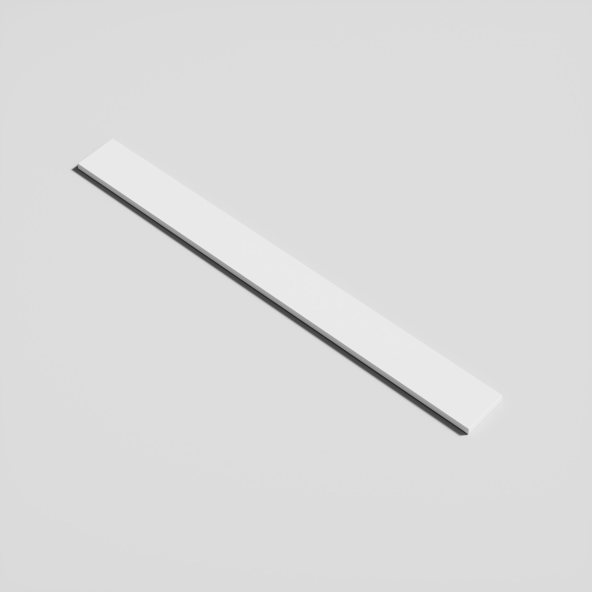 Eaton Polished White Upstand 800mm