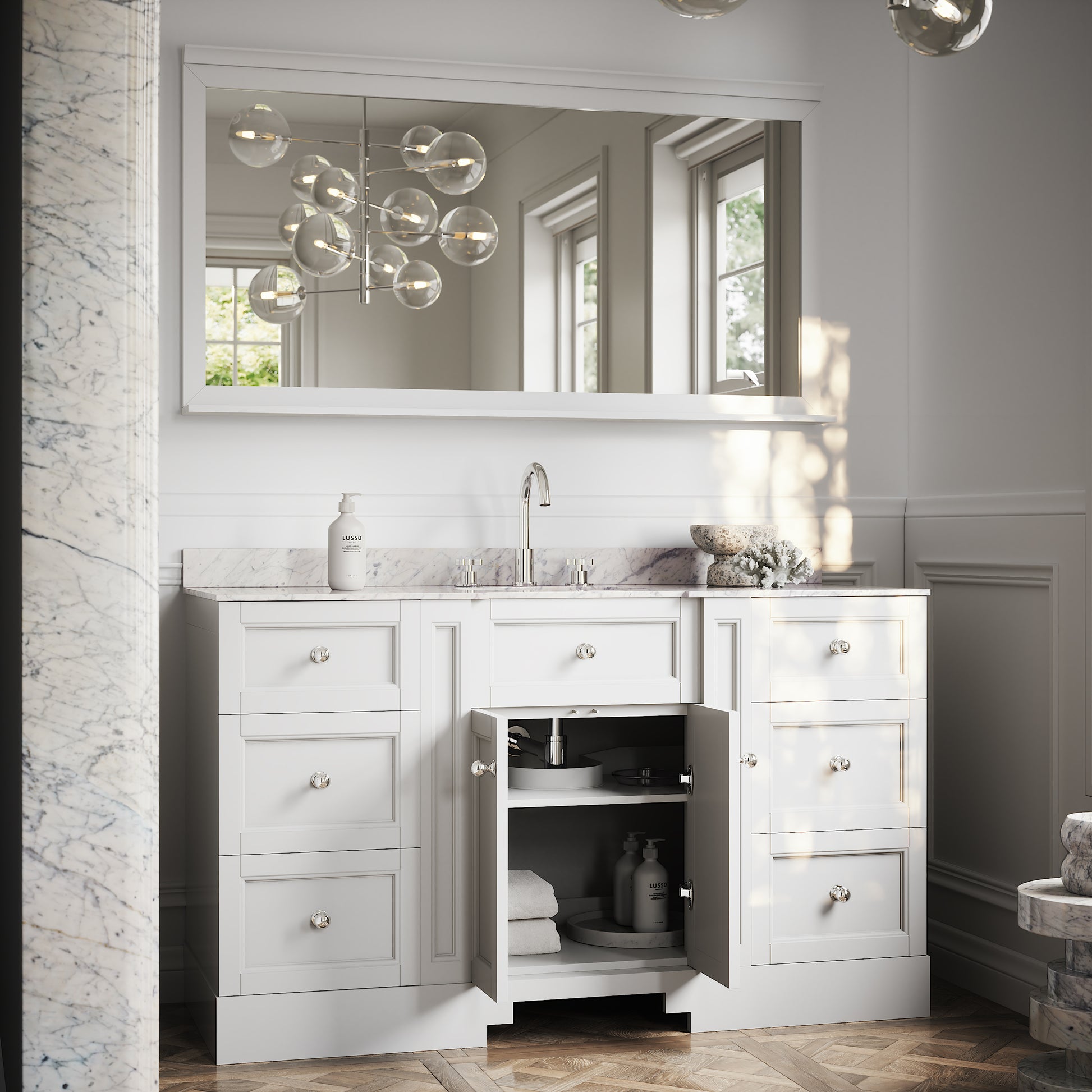 Eaton Floorstanding Vanity Unit 1400mm