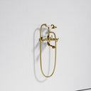 Eton Polished Brass Wall Mounted Bath Shower Tap