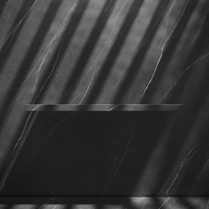 Levitare Pietra Grey Marble Ultra Thin Wall Mounted Basin 1200mm (Offset Waste)