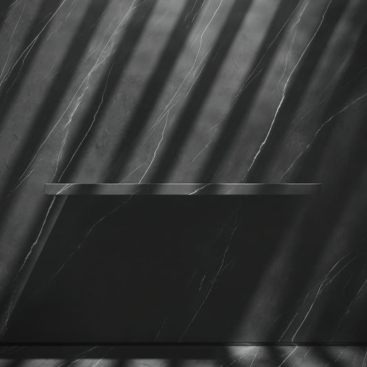 Levitare Pietra Grey Marble Ultra Thin Wall Mounted Basin 1200mm (Offset Waste)