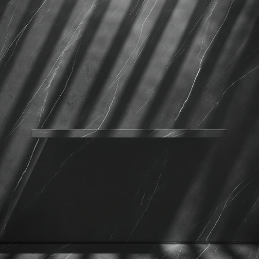 Levitare Pietra Grey Marble Ultra Thin Wall Mounted Basin 1200mm (Offset Waste)