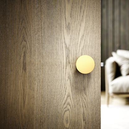 Grosvenor Brushed Gold Hammered Mortice Door Knobs