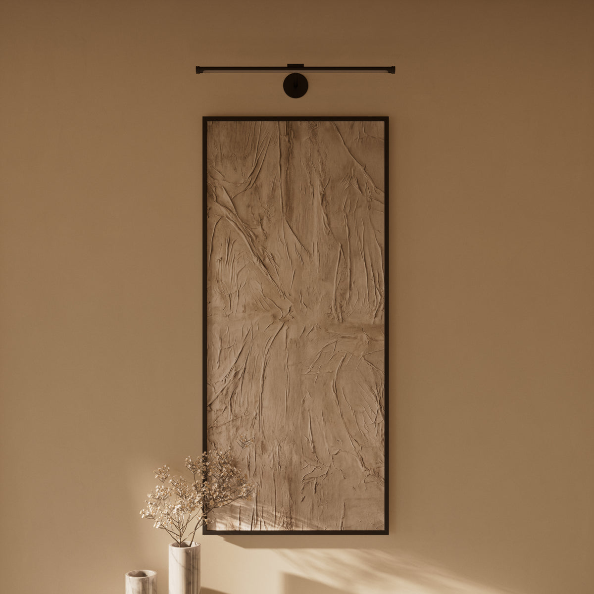 Louvre Deep Bronze Dimmable LED Picture Light 600mm