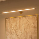 Louvre Brushed Gold Dimmable LED Picture Light 900mm