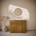 Cheval Honey Oak Floorstanding Vanity Unit with Basin 1200mm