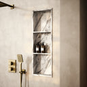 Almara Volakas Marble Bathroom Shower Niche 900mm