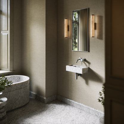 Artista Carrara Marble Wall Hung Basin 400 - 1200mm