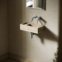 Artista Travertine Stone Wall Hung Basin 400 - 1200mm
