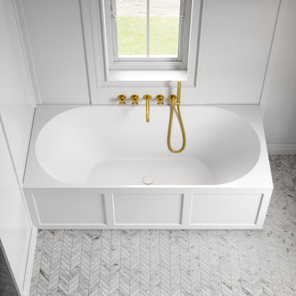 Lusso Light Aurena Inset Bath 1700mm