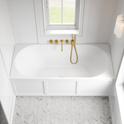 Lusso Light Aurena Inset Bath 1700mm
