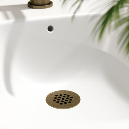 Luxe Aged Bronze Slotted Freeflow Bidet Waste