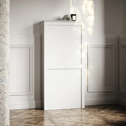 Berkeley Back to Wall Toilet and Matte White Claridge Housing