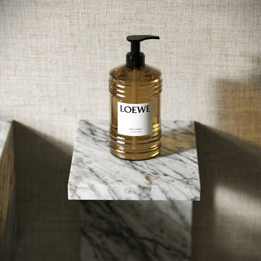 Colonna Carrara Marble Pedestal Shelf