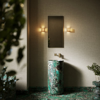 Designo Tiffany Marble Pedestal Basin 400mm