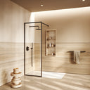 Designo Deep Bronze Complete Walk In Shower Enclosure - KIT A - All Sizes
