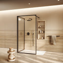 Designo Deep Bronze Complete Walk In Shower Enclosure - KIT C - All Sizes