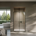 Dolce Brushed Bronze Sliding Door with Soft Close 1200mm