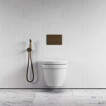 Lusso Brushed Bronze Temperature Control Douche Shower Spray Kit